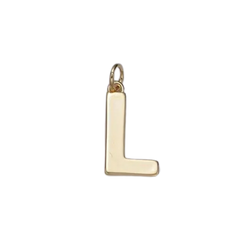 L Initial Letter Charm