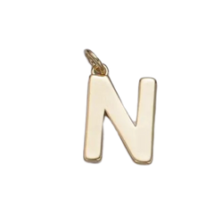 N Initial Letter Charm