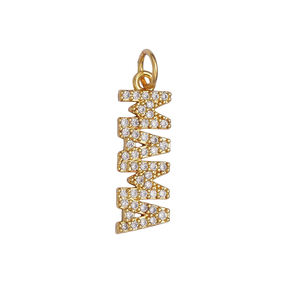 Rhinestone Mama Charm