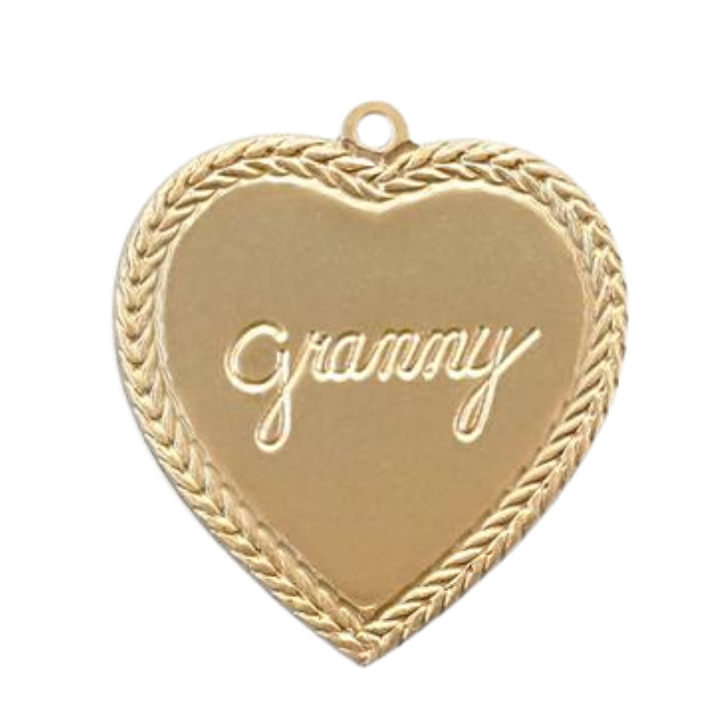 Granny Gold Plated Charm