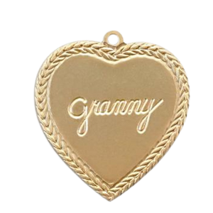 Granny Gold Plated Charm