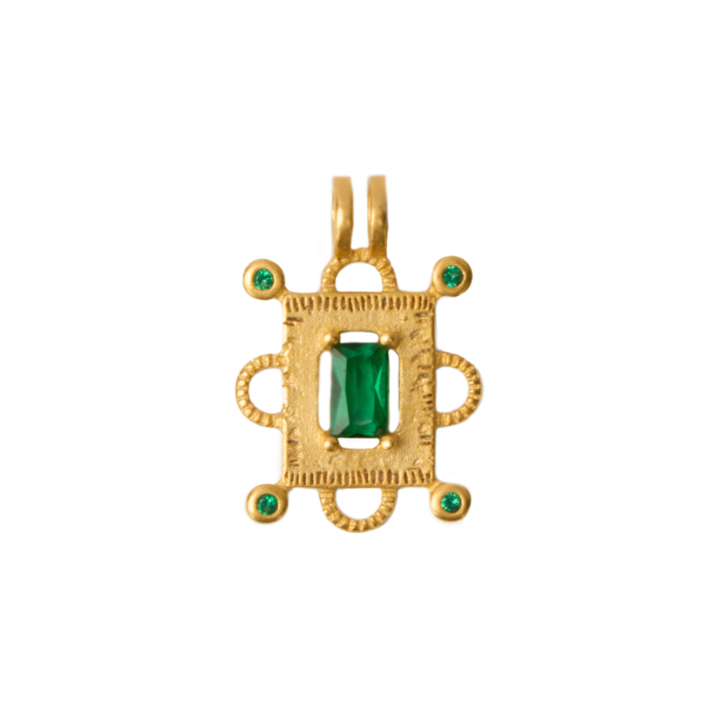 Emerald Talisman Charm