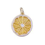 Citrus Slice Charm