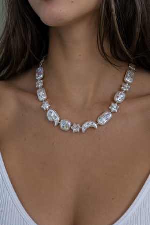 The Celestial Garden Pearl Necklace – Adorn by Alexandra Riley