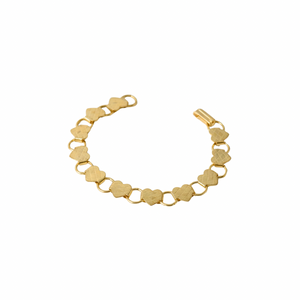 Gold Heart Bracelet