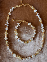 Golden Aura Citrine & Pearl Necklace