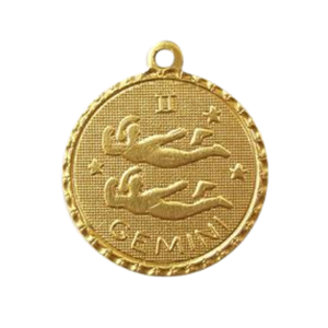 Gemini Zodiac charm