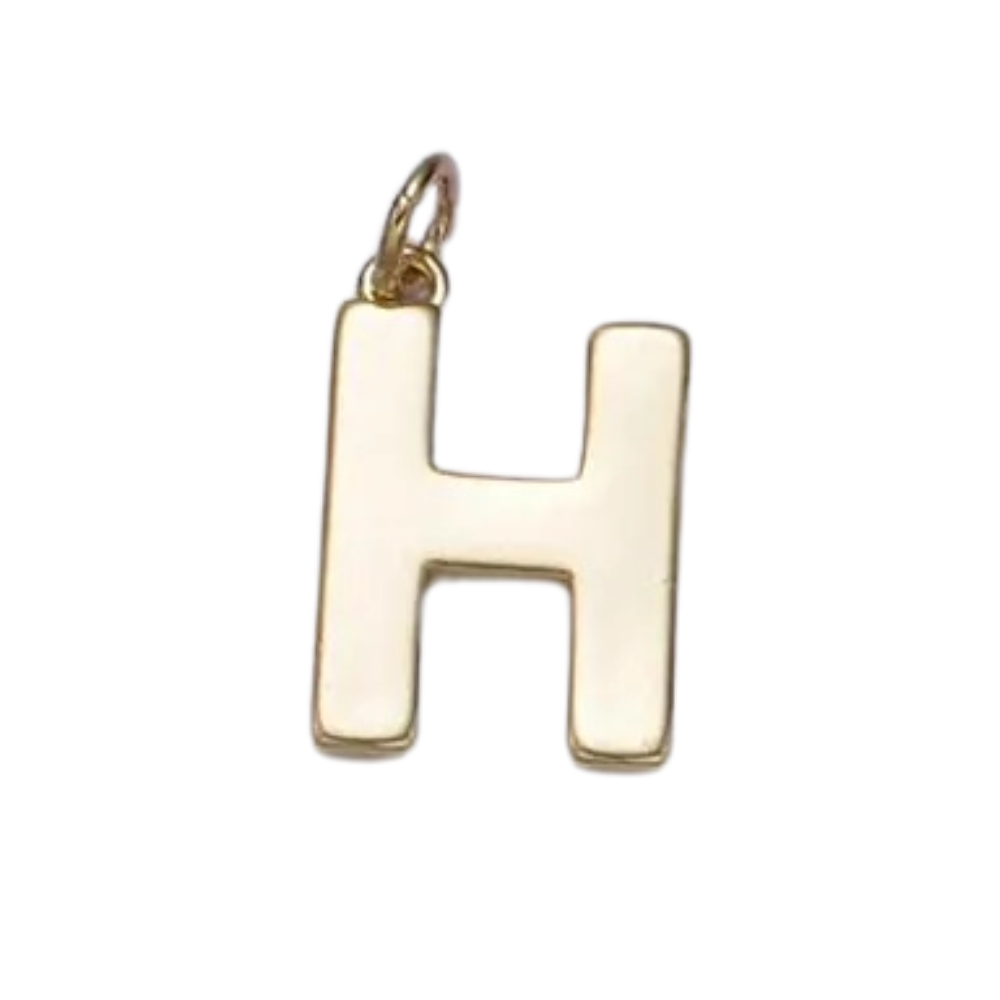 H Initial Letter Charm