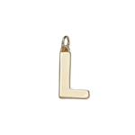 L Initial Letter Charm