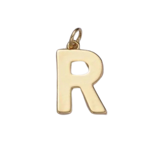 R Initial Letter Charm