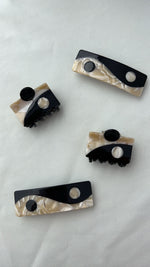 Yin Yang Mini Hair Claw